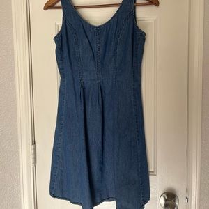 Bluet jean dress, size 2